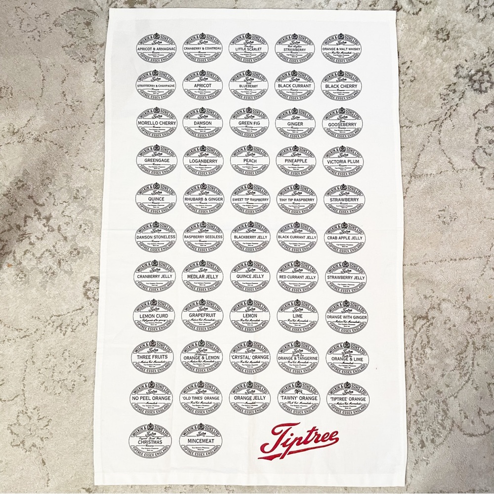 Tiptree Jam Factory Printed Cotton Tea Towel